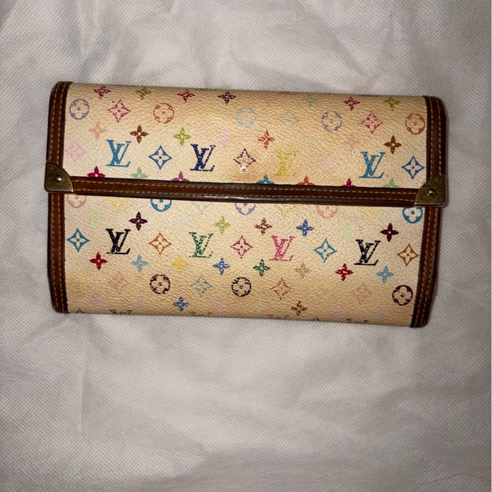 Louis Vuitton Multicolor Monogram Wristlet